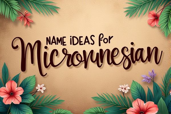 name ideas for Micronesian girl