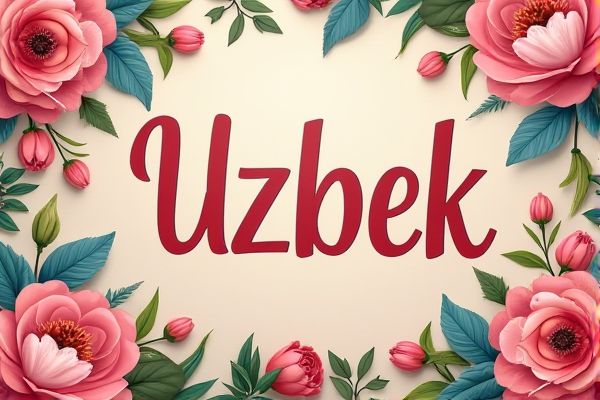 name ideas for Uzbek girl